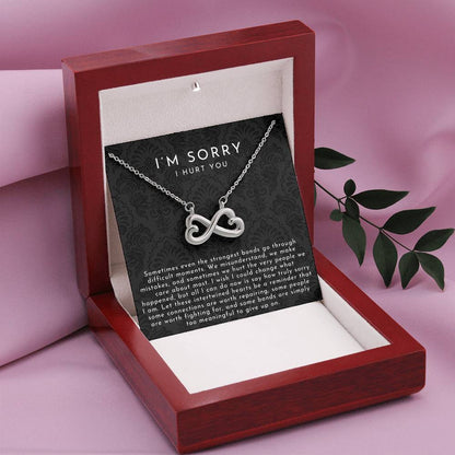 I'm Sorry Apology Infinite Hearts Necklace | The Strongest Bonds