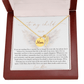 To My Child From Mom | Love Too Powerful Memorial Necklace