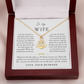 To My Wife | You're My Anchor Necklace
