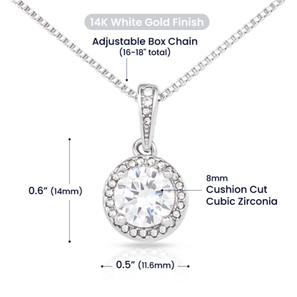 Mother Of The Groom From Son Necklace | The Love Between Navy & Floral
