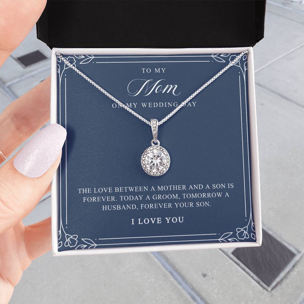 Mother Of The Groom From Son Necklace | The Love Between Navy & Floral