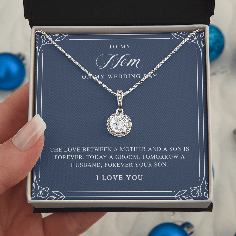 Mother Of The Groom From Son Necklace | The Love Between Navy & Floral