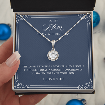 Mother Of The Groom From Son Necklace | The Love Between Navy & Floral