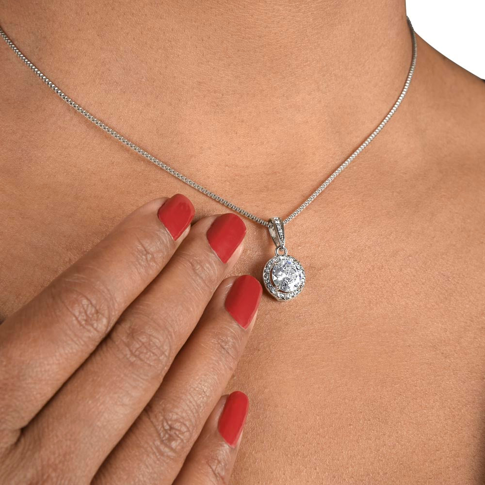 Mother Of The Groom From Son Necklace | The Love Between Navy & Floral