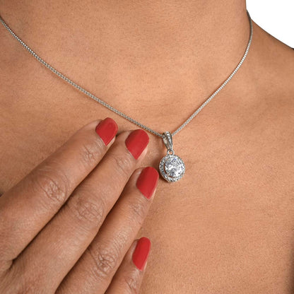 Mother Of The Groom From Son Necklace | The Love Between Navy & Floral