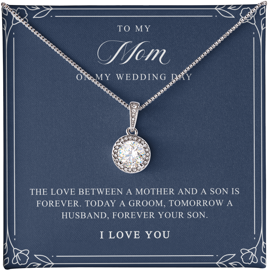 Mother Of The Groom From Son Necklace | The Love Between Navy & Floral
