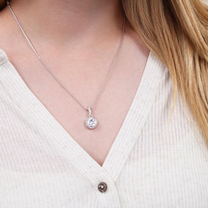 Mother Of The Groom From Son Necklace | The Love Between Navy & Floral