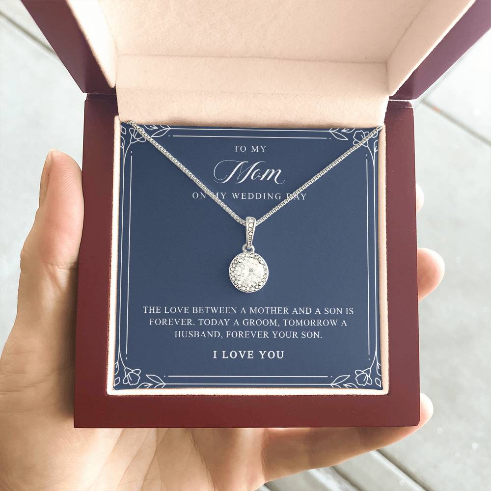 Mother Of The Groom From Son Necklace | The Love Between Navy & Floral