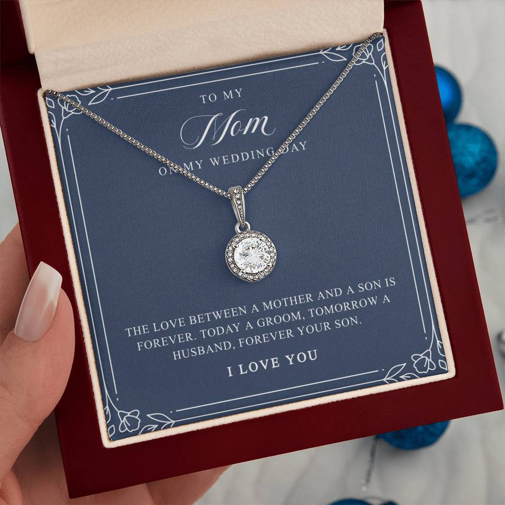 Mother Of The Groom From Son Necklace | The Love Between Navy & Floral