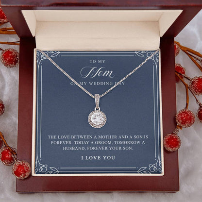 Mother Of The Groom From Son Necklace | The Love Between Navy & Floral