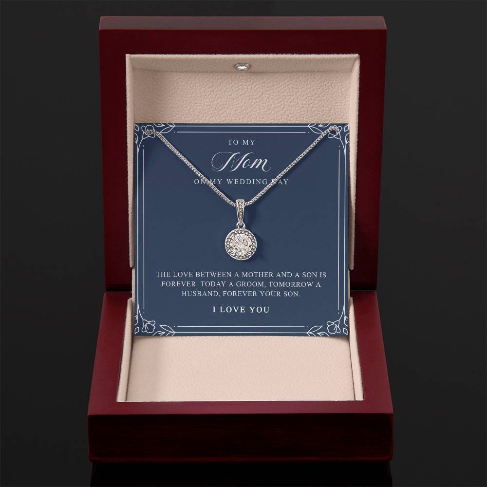 Mother Of The Groom From Son Necklace | The Love Between Navy & Floral