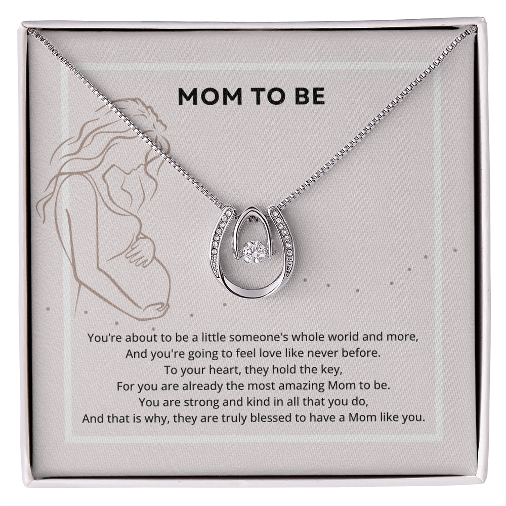 Mom To Be - Mother's Embrace Necklace