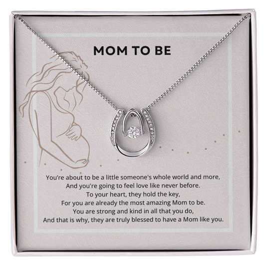 Mom To Be - Mother's Embrace Necklace