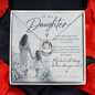To My Daughter (There Will Come A Day) Crown Necklace