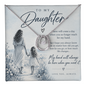 To My Daughter (There Will Come A Day) Crown Necklace