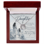 To My Daughter (There Will Come A Day) Crown Necklace