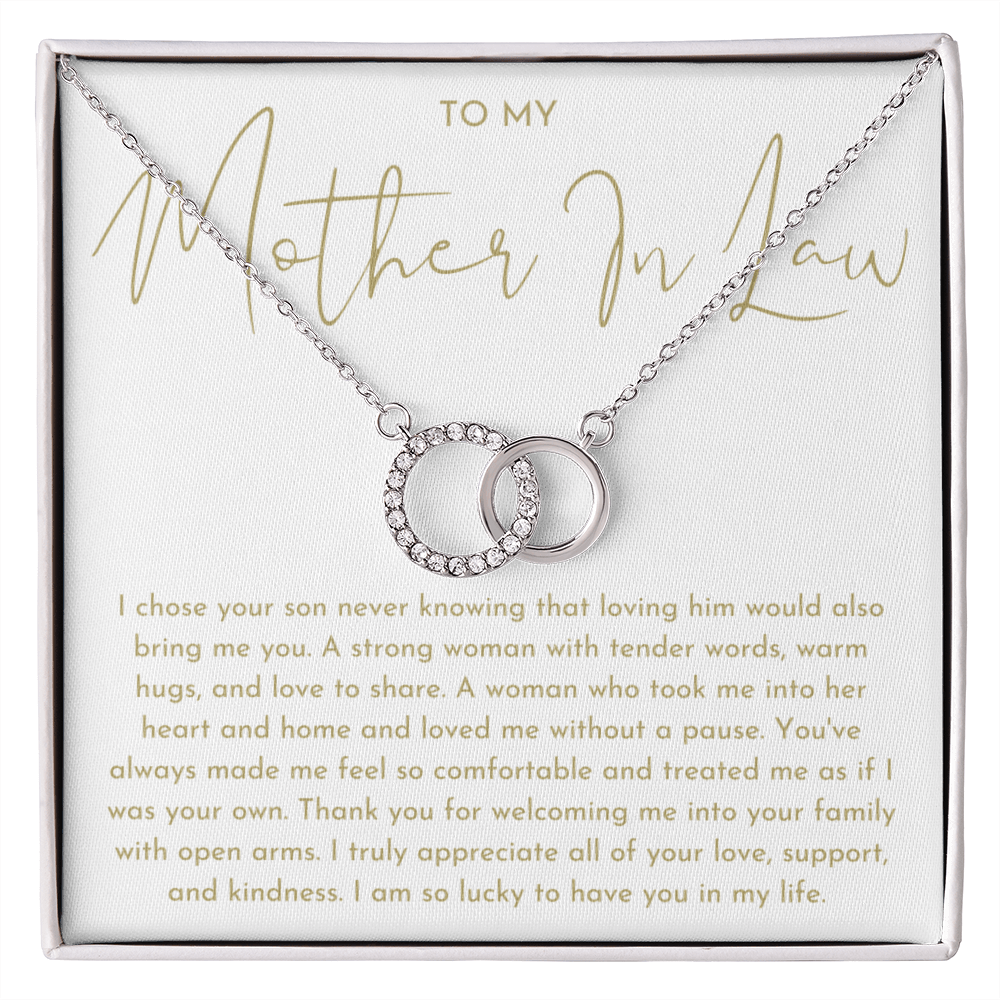 Mother In Law Gift - Perfect Pair Necklace