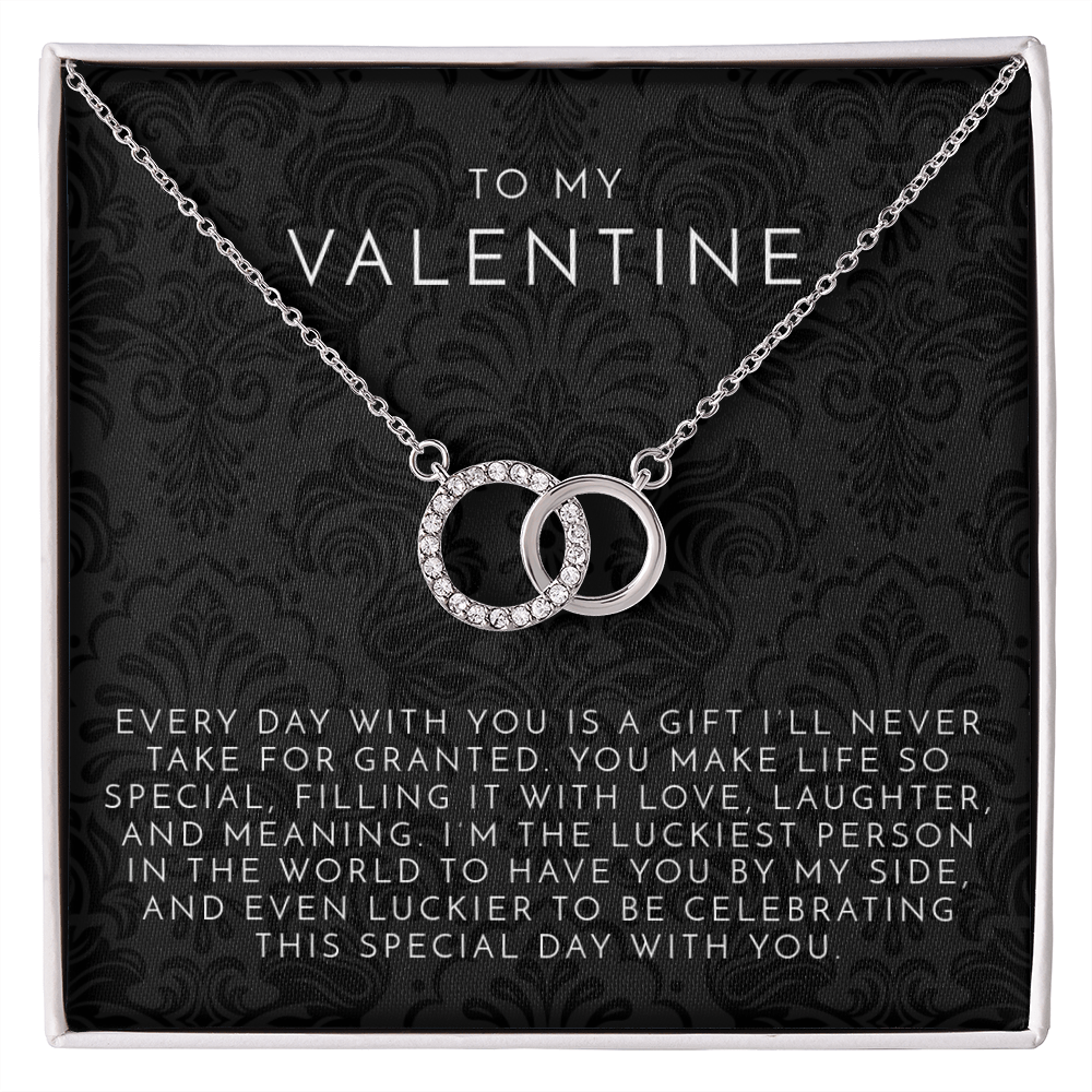 To My Valentine Perfect Pair Necklace