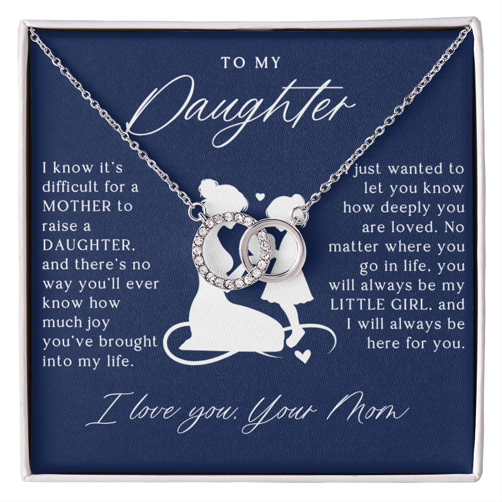 To My Daughter From Mom - Forever Linked Necklace