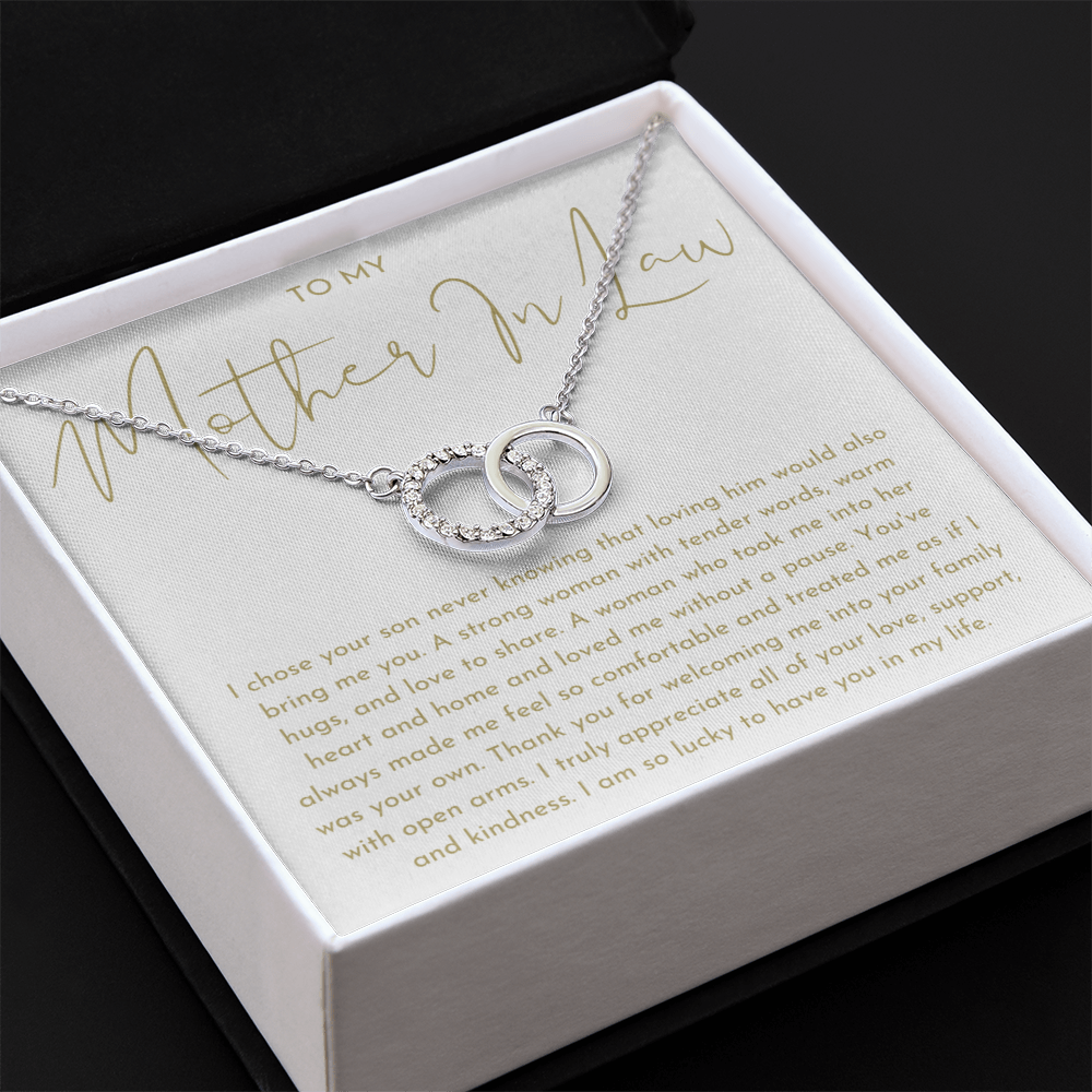 Mother In Law Gift - Perfect Pair Necklace
