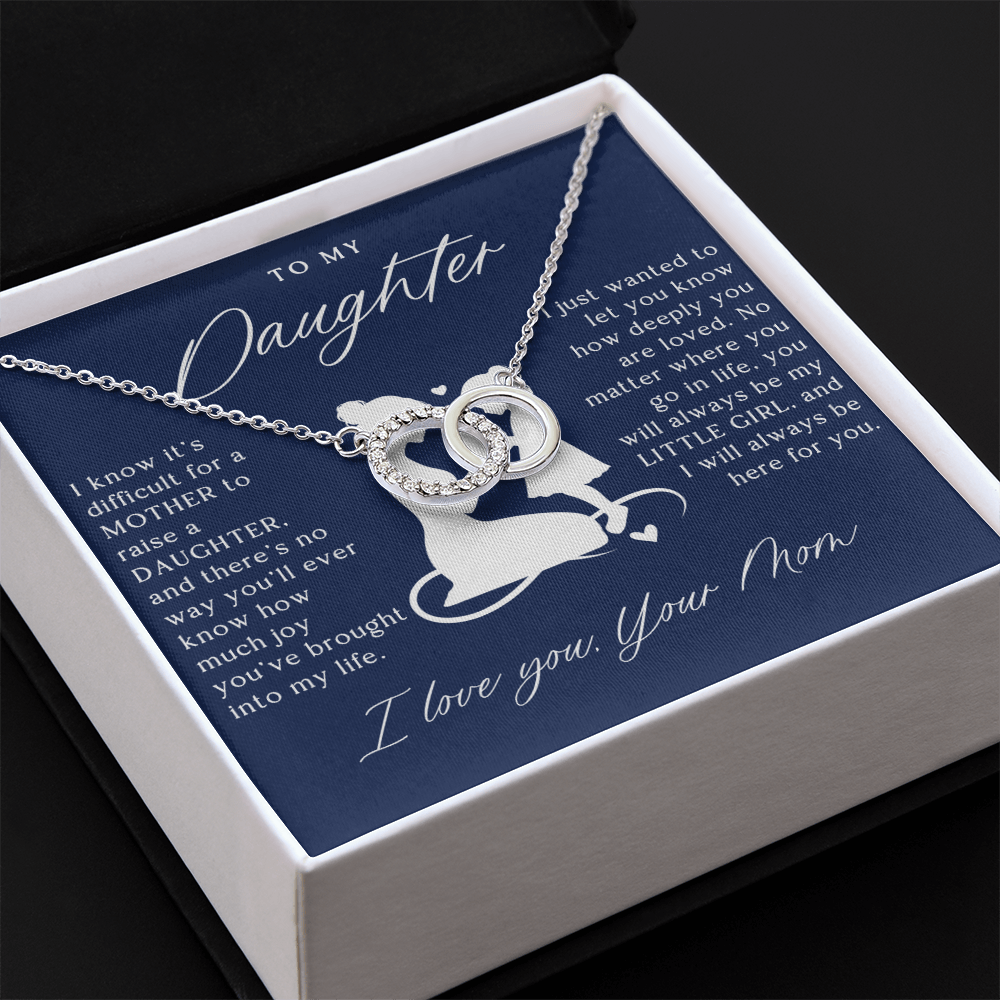 To My Daughter From Mom - Forever Linked Necklace