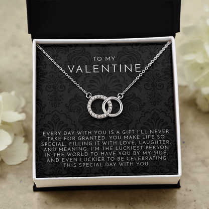 To My Valentine Perfect Pair Necklace