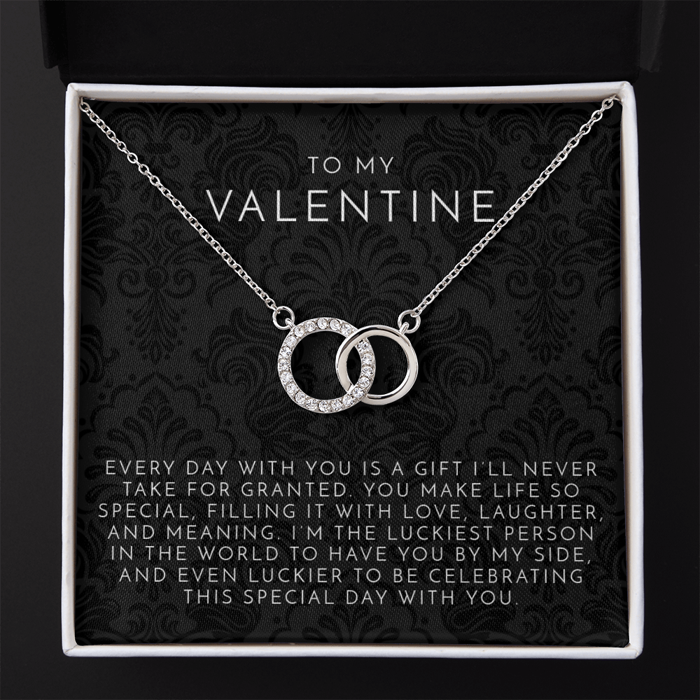 To My Valentine Perfect Pair Necklace