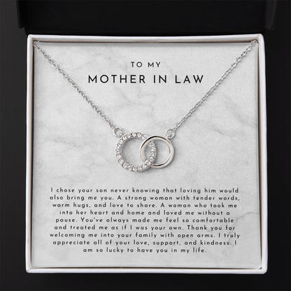 To My Mother In Law Gift - Unbreakable Bond Necklace