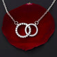 To My Daughter (There Will Come A Day) Forever Linked Necklace