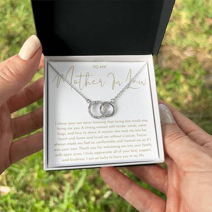 Mother In Law Gift - Perfect Pair Necklace