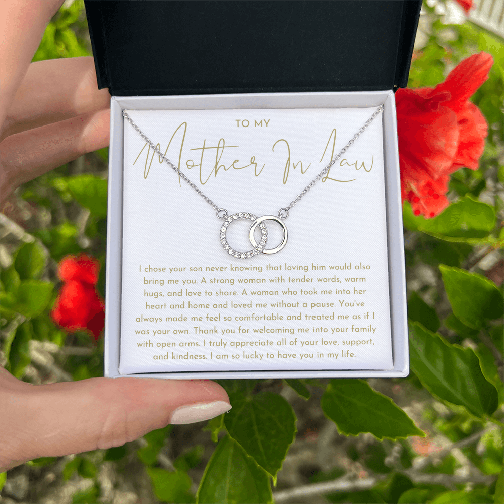 Mother In Law Gift - Perfect Pair Necklace