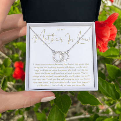 Mother In Law Gift - Perfect Pair Necklace
