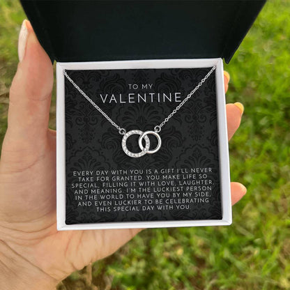 To My Valentine Perfect Pair Necklace