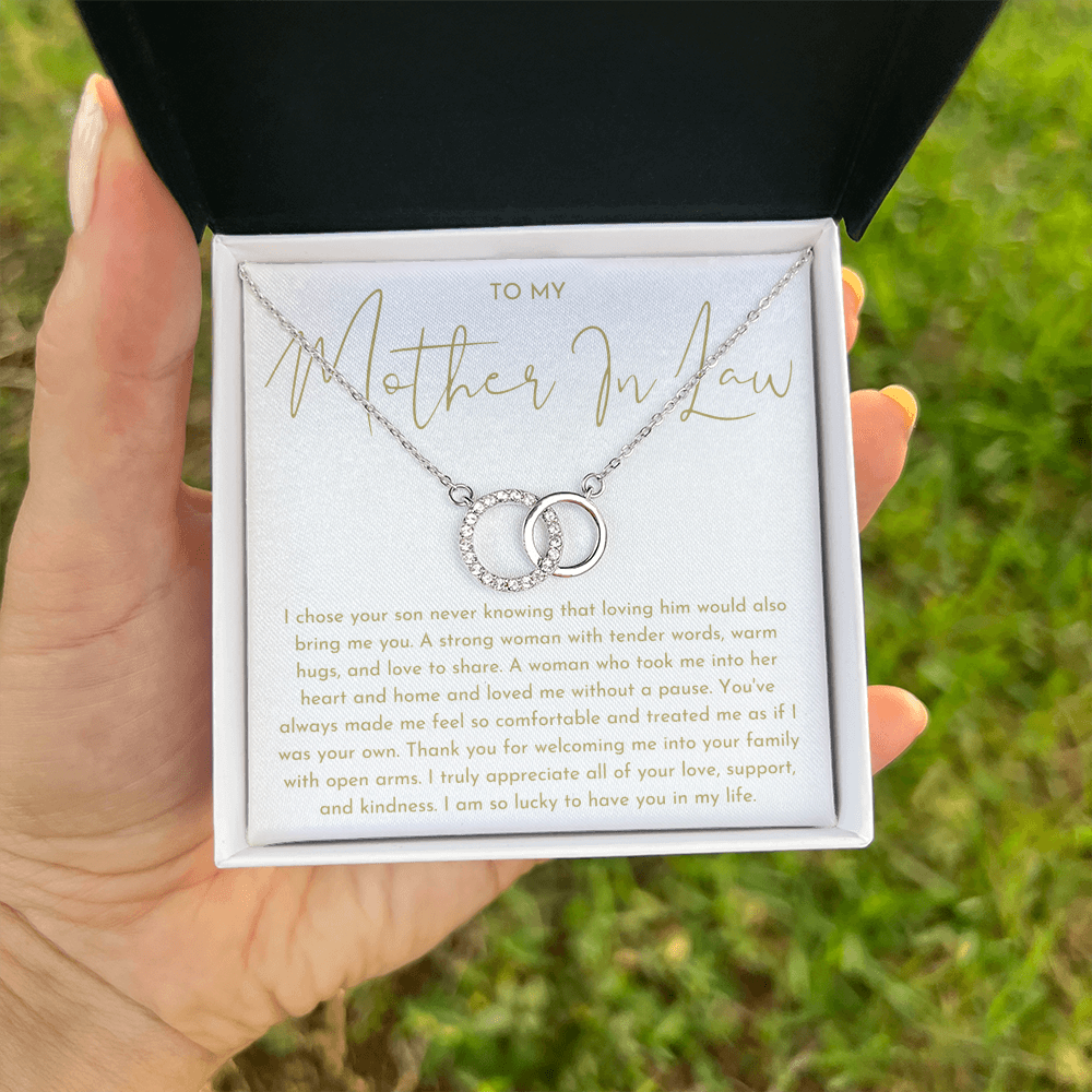 Mother In Law Gift - Perfect Pair Necklace