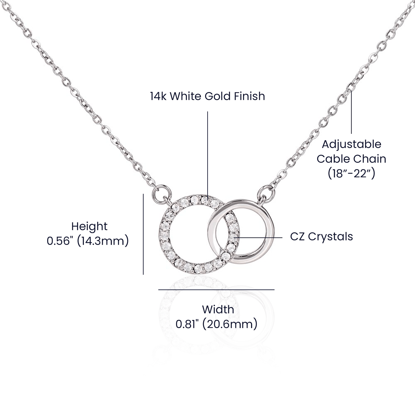 Mother In Law Gift - Perfect Pair Necklace