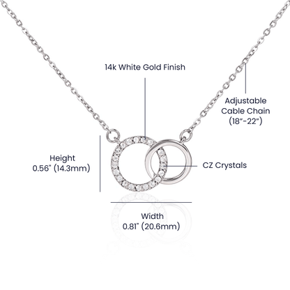 Mother In Law Gift - Perfect Pair Necklace