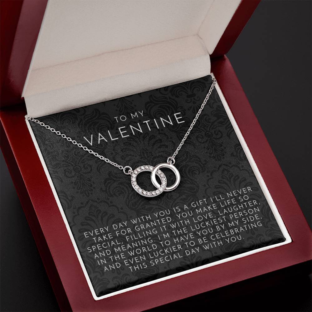 To My Valentine Perfect Pair Necklace