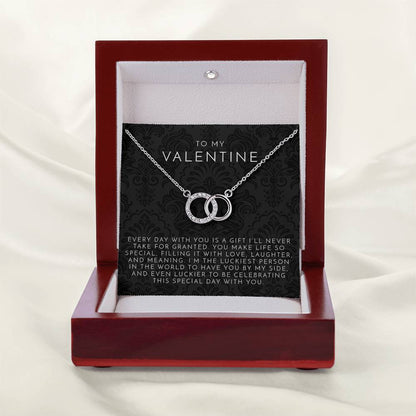 To My Valentine Perfect Pair Necklace