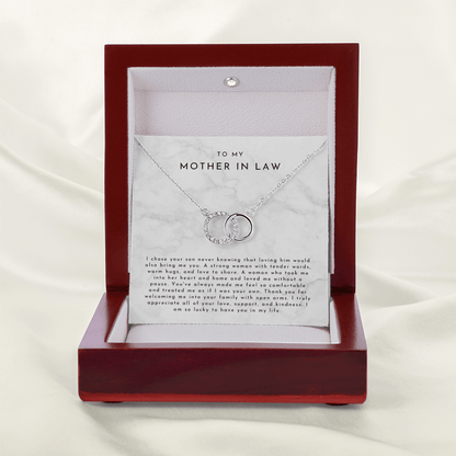 To My Mother In Law Gift - Unbreakable Bond Necklace