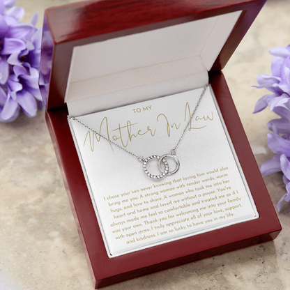 Mother In Law Gift - Perfect Pair Necklace
