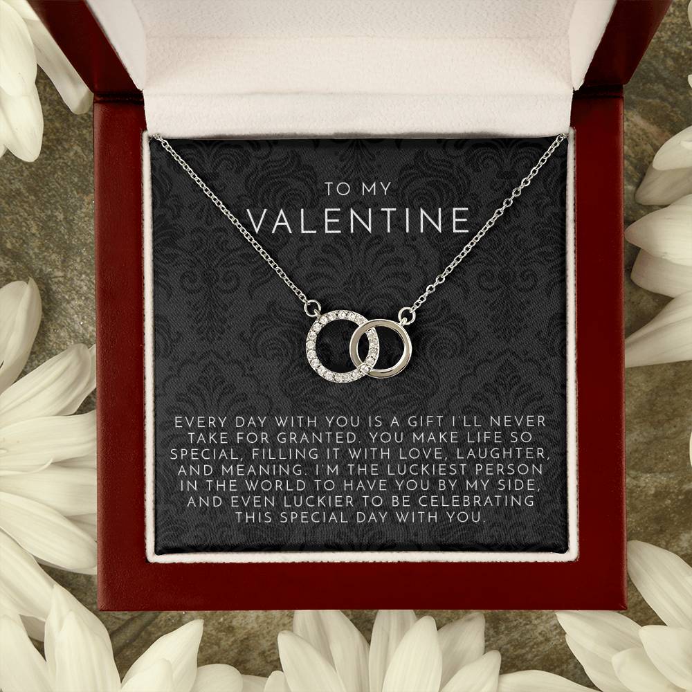 To My Valentine Perfect Pair Necklace