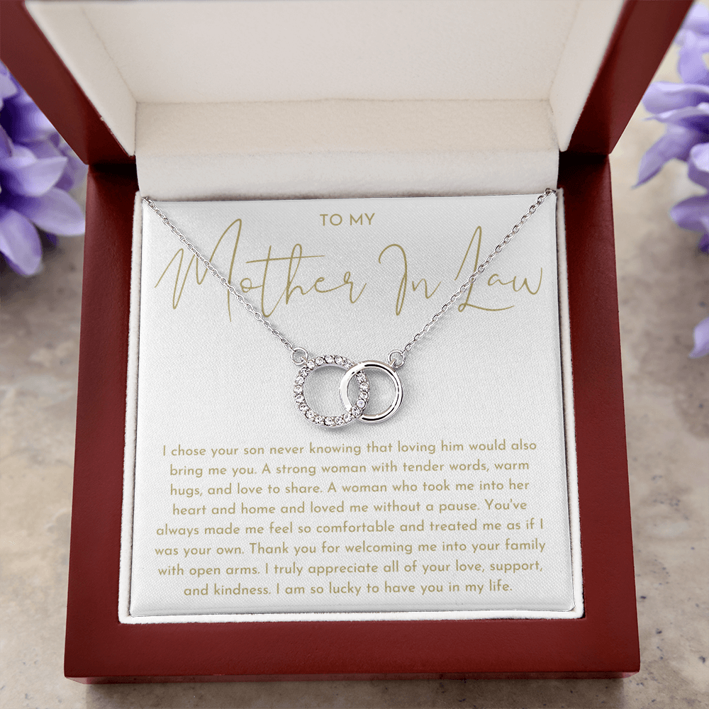 Mother In Law Gift - Perfect Pair Necklace