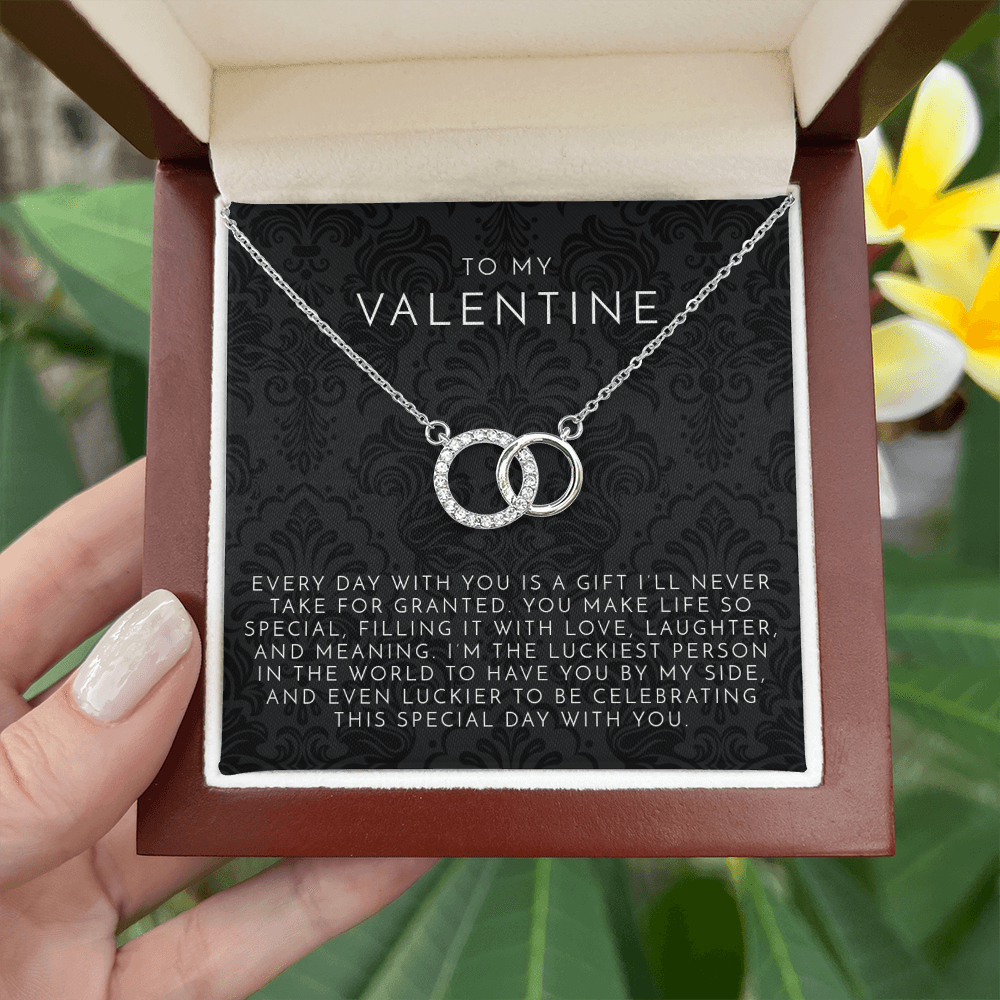 To My Valentine Perfect Pair Necklace