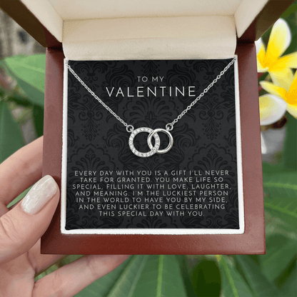 To My Valentine Perfect Pair Necklace
