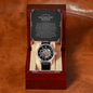 To Son From Dad Openwork Watch | The Man You Become