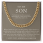 To My Son | I Closed My Eyes Taupe
