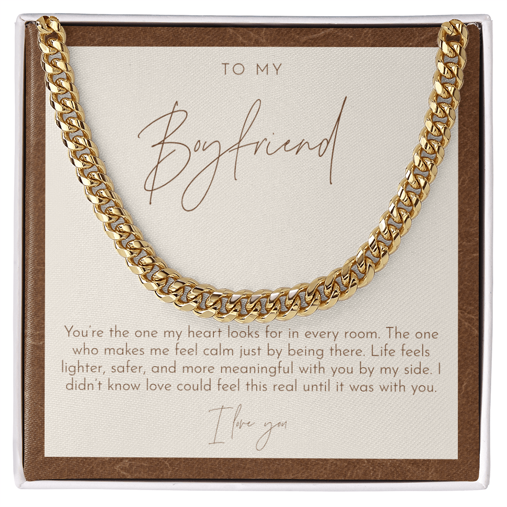 To My Boyfriend Necklace