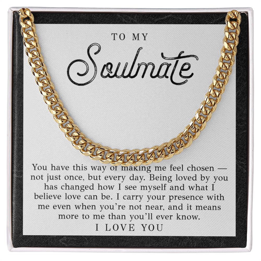 To My Soulmate Necklace