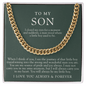 To My Son | I Closed My Eyes Forest Green