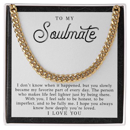 To My Soulmate Necklace